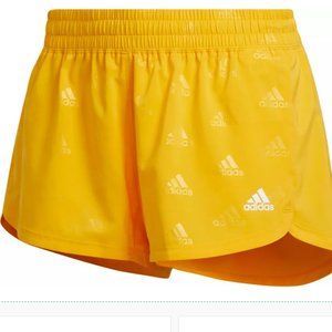 adidas badge of sport print pacer short medium
